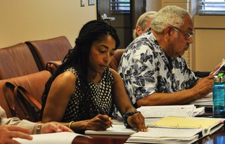 During the annual election of officers on Aug. 27, the Jackson Redevelopment Authority elected Jennifer Johnson (left) as JRA's board president, replacing Bishop Ronnie Crudup. Commissioners selected Mat Thomas (right), an insurance-sales business owner, as JRA vice chairman even though Thomas' term has expired.