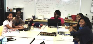 Members of Girl Scout Troop 5441 spent mornings this summer at the Jackson Free Press, participating in a real-world work environment.