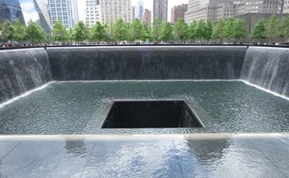 With the solemn toll of a bell and a moment of silence, the nation paused Thursday to mark the 13th anniversary of the Sept. 11 attacks at the hallowed site just hours after President Obama promised to root out and destroy a new group of terrorists threatening the U.S.