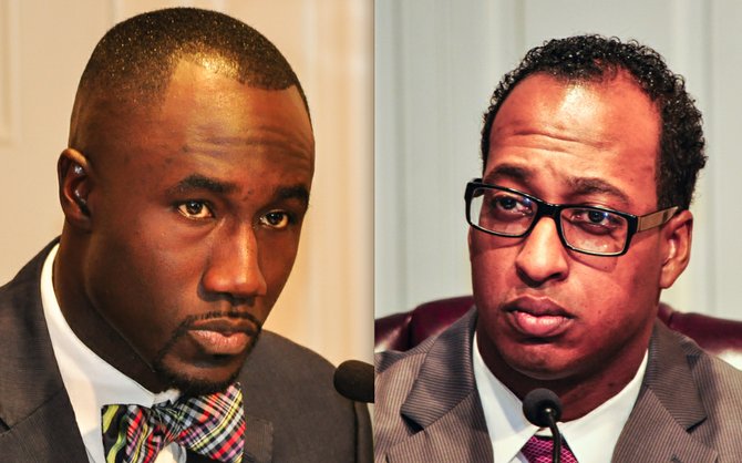 Mayor Tony Yarber and council members like Ward 2 Councilman Melvin Priester Jr. (right) came to loggerheads over several issues, including last-minute additions and the mayor's reticence in implementing a $120,000 pay increase for city workers earning minimum wage even as he is increasing pay for three city departments by almost $500,000.