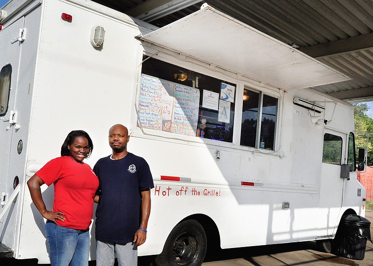 Deandrea Moore and her husband, Omario, opened a food truck as a way to spend more time with their children. Currently, they serve breakfast at 4106 Medgar Evers Blvd. weekdays.