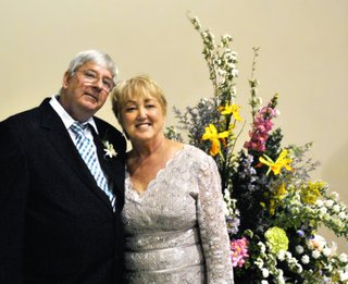 Robin Burton and Joe Pennington, whose previous spouses passed away, married later in life.
