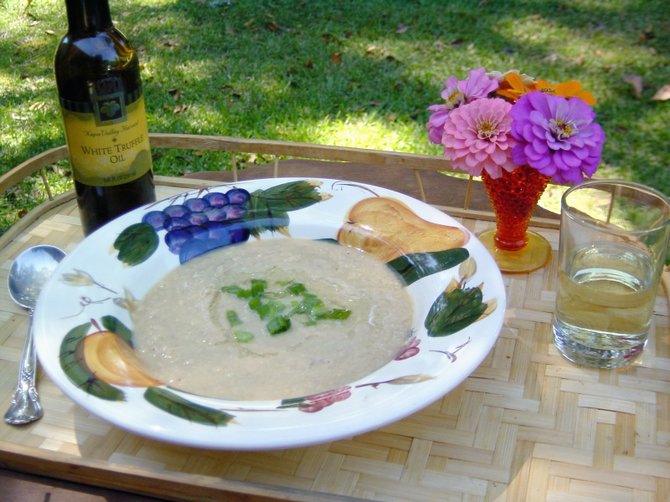This puree of white bean soup gives you a little taste of France.