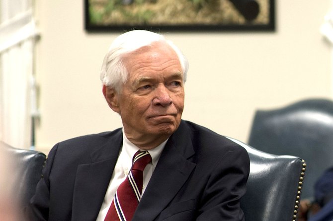 Republican Sen. Thad Cochran told black voters Thursday that when he first ran for Congress in 1972, Mississippi was in a period of fear and uncertainty because race relations were changing.