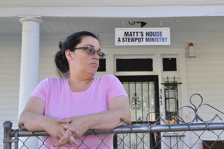Samantha Stevens was evicted from her home in Rankin County prior to finding a home at Matt’s House, which may have to close.