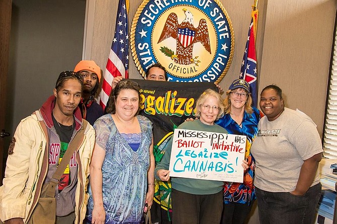 (Left to right) Kassa Whitley, Jamarcus Manning, David Lions, Janet, Susan Watkins, Kelly Jacobs and Shannon Smothers-Wansley