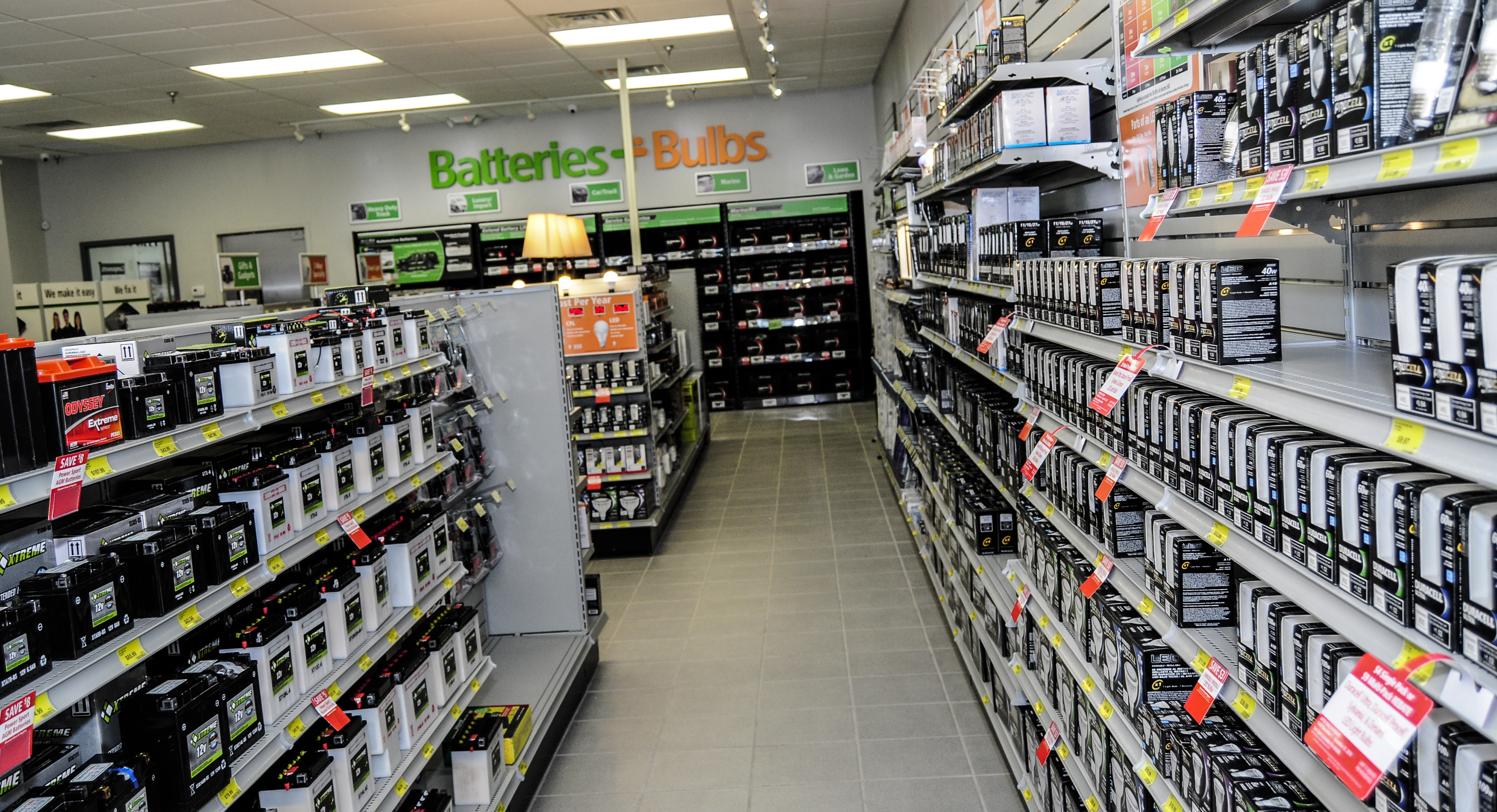 Battery store. Shuxin Battery Store. Batteries Bulbs White Black. Batteries Bulbs White Black picture.