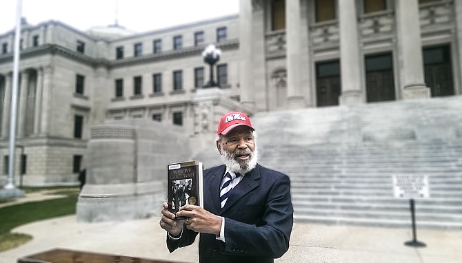 James Meredith recently spoke outside the state Capitol about what he calls his "divine responsibility" and his "mission from God," which is also the title of his 2012 memoir.