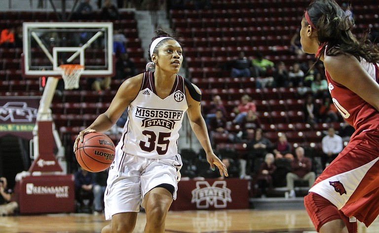 Victoria Vivians led the Mississippi State University Lady Bulldogs to 22-3, 7-3 SEC this season. Photo courtesy MSU Atheletics