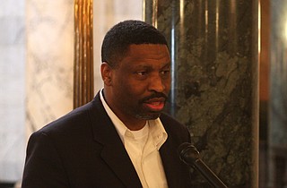 Derrick Johnson, president of the Mississippi NAACP, wants authorities to determine whether the death of a black man in Claiborne County was the result of a hate crime. Photo courtesy Amile Wilson
