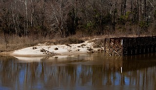American Rivers argues that reducing the flow of the Pearl River could jeopardize three threatened species, flood prime bird habitat, change the levels of saline in the Mississippi Sound and impact the basin that includes the Pearl River Wildlife Management Area and Honey Island Swamp. Photo courtesy Thomas Beck