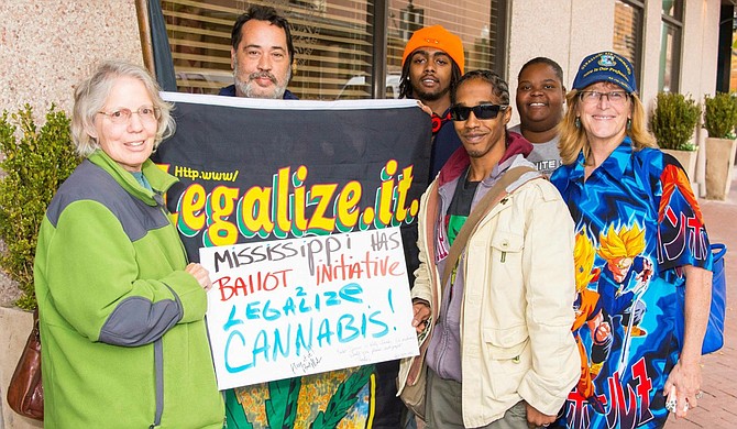 (left to right) Susan Watkins, David Lions, Jamarcus Manning, Kassa Whitley, Shannon Smothers Wansley and Kelly Jacobs. Photo courtesy Kelly Jacobs