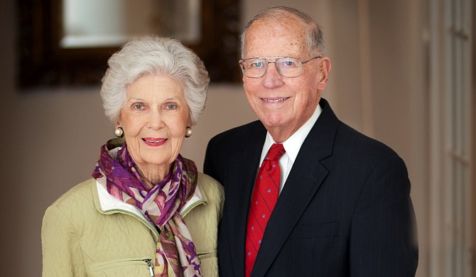 Elise Winter (left) and William Winter (right) Photo courtesy Ole Miss Photography William Winter's Office