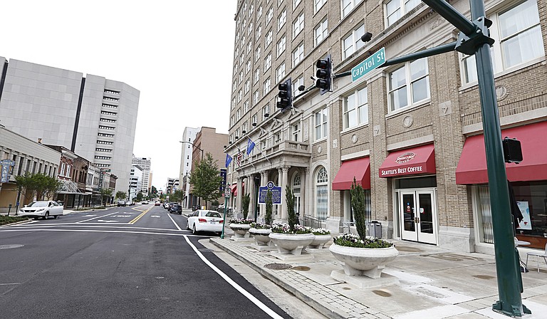 The Downtown Business Association is hosting the Capitol Street Dine and Dash, an event celebrating the recent completion of new paving and landscaping work on the street and sidewalks of Capitol Street, Saturday, May 16, from 1 to 5 p.m.