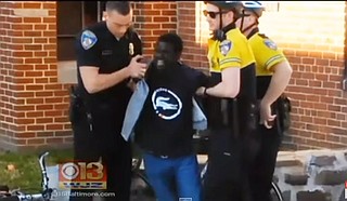 In the past year, videos have surfaced of the police shooting of Walter Scott in South Carolina and, more recently, the arrest of Freddie Gray in Baltimore (pictured). While in police custody, Gray suffered a spinal-cord injury and died, which sparked days of protests. Six police officers have also been charged in connection with Gray's death. Photo courtesy YouTube/YouHitNews/CBS Baltimore News