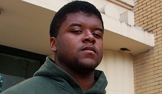 Lakeivion Isaac, 17, carries a 4.11 GPA and placed third in the state championships in the discus throw. Photo courtesy Andre Perry