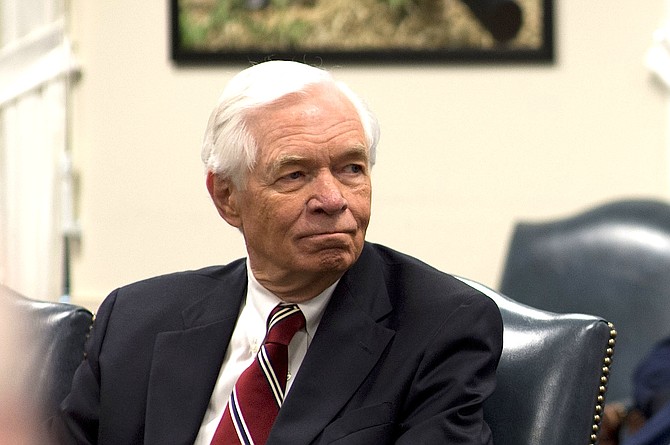 Mississippi Sens. Thad Cochran (pictured) and Roger Wicker are supporting legislation to expand energy exploration in the Gulf of Mexico. Photo courtesy Flickr/Chuck Hagel
