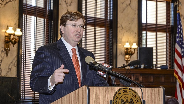 In papers filed with the high court Friday, attorneys for Lt. Gov. Tate Reeves (pictured) and House Speaker Philip Gunn argued that a Hinds County circuit judge had no authority to rewrite the description for Initiative 42-A, which legislators put on the ballot as an alternative to a citizen-led proposal.