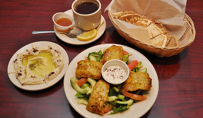 Local restaurants such as Aladdin Mediterranean Grill have healthy food options for Jacksonians.