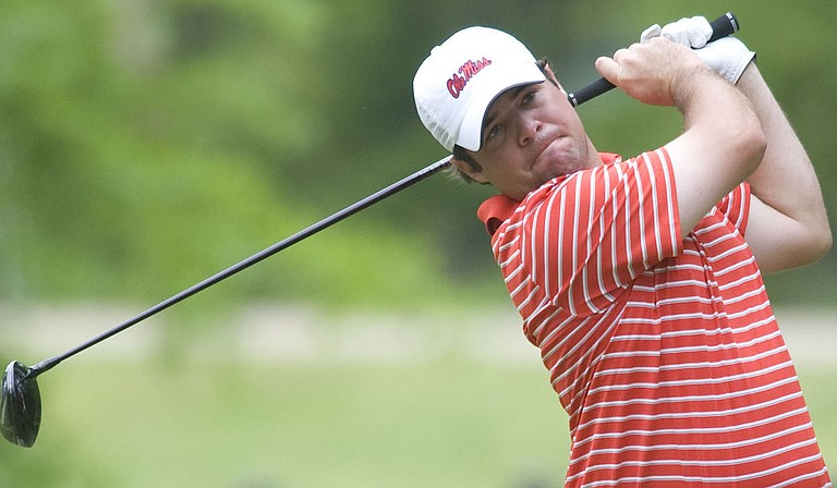 PGA Tour rookie and Brandon, Miss., native Jonathan Randolph enjoyed his brightest moment of his rookie season at the AT&T Byron Nelson Classic May 28-31. Photo courtesy Ole Miss Athletics