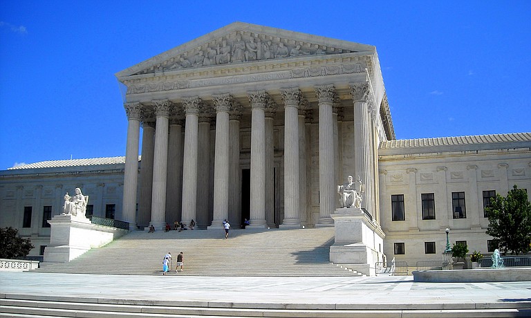 The U.S. Supreme Court building.  Photo courtesy Flickr/NCinDC.