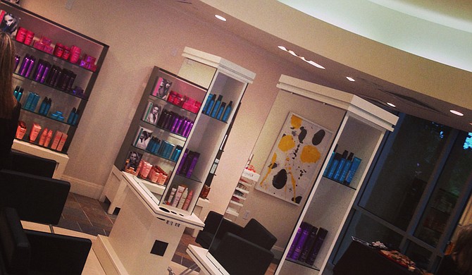 Barnette’s Dry Bar puts a modern spin on sitting under a hair dryer at a beauty shop.