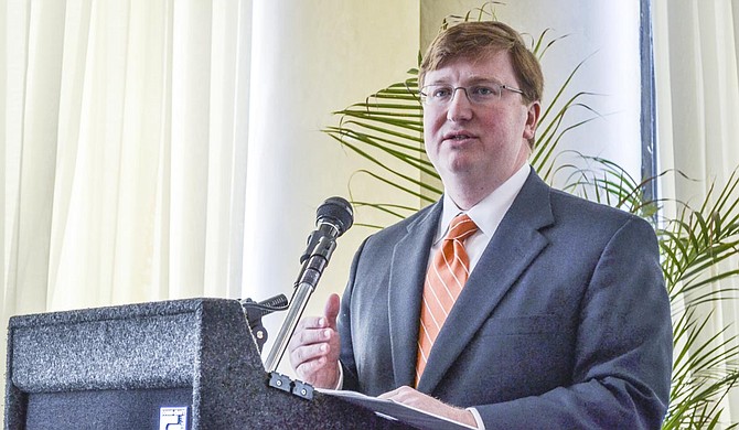 Republican Lt. Gov. Tate Reeves (pictured) leads all candidates in fundraising going into the Aug. 4 primary with $3 million in the bank. Gov. Phil Bryant and Secretary of State Delbert Hosemann, both Republicans, are the second- and third-pace raisers, with cash on hand of $2.8 million and $1.1 million, respectively. Amile Wilson/File Photo