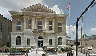 The Colombus City Council voted 6-0 Tuesday to remove the state flag from municipal property, the Commercial Dispatch reported. Mayor Robert Smith, who requested the flag removal, said he would have no problem flying the state banner again if it's changed to a "unifying" design. Photo courtesy Google Maps