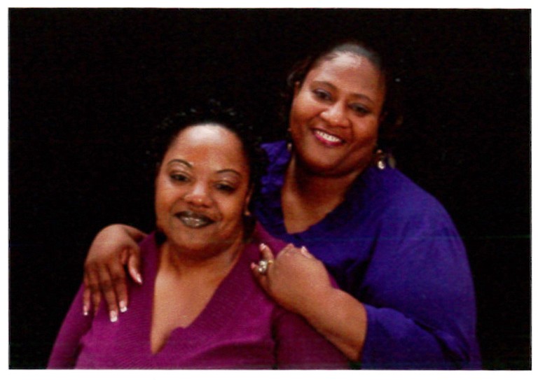 (Left to right) Gladys and Jamie Scott discuss their childhoods, time in prison and life probation in their memoir, "The Scott Sisters: Resurrecting Life from Double Life Sentences." Photo courtesy Gladys and Jamie Scott