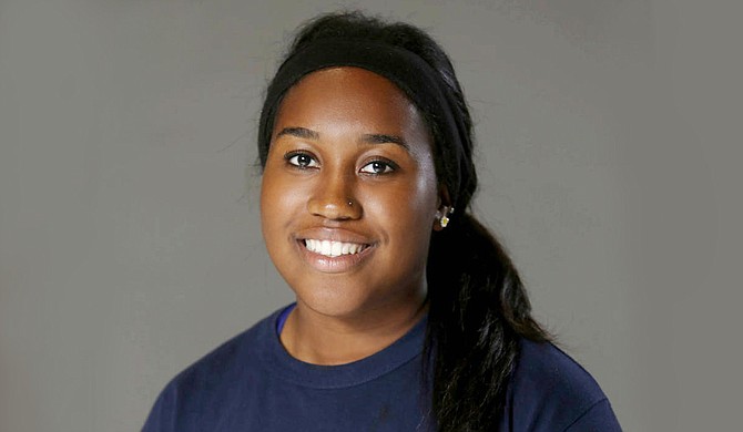 Jackson State University women’s soccer team player Jalana Ellis earned a spot on the SWAC All-Conference First Team as a midfielder last season. Photo courtesy Jackson State University Athletics