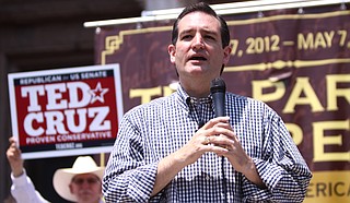 Republican presidential candidate Ted Cruz spent his week following the first GOP debate on a multi-state bus tour through the South. Photo courtesy Greg Skidmore/Wikimedia