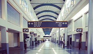 Louis Armstrong Airport, where thousands of refugees slept while trying to get flights out in August 2005, finally surpassed its pre-storm passenger numbers this year. Photo courtesy Flickr/Brian Johnson and Dane Kantner