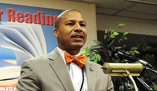 Jackson Public Schools Superintendent Cedrick Gray plans to lift his district’s grade from a D to an A in three years, he says. Trip Burns/File Photo