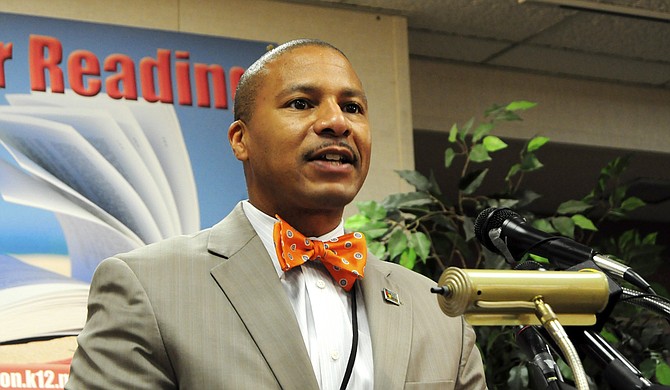 Jackson Public Schools Superintendent Cedrick Gray plans to lift his district’s grade from a D to an A in three years, he says. Trip Burns/File Photo
