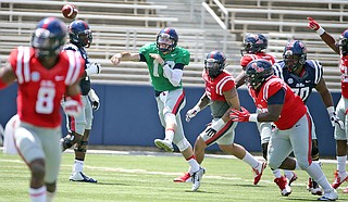 For the University of Mississippi to represent the SEC West in the conference title game, things have to go their way this season, which isn’t impossible. Photo courtesy Joshua McCoy/UM Athletics