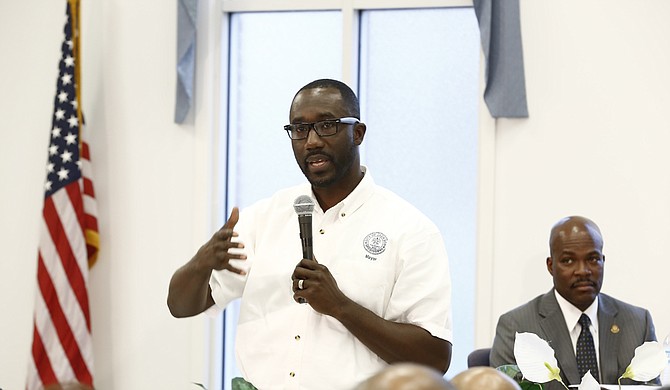 Mayor Tony Yarber's budget was for about $509 million—$494 million in anticipated revenues and a deficit of $15 million. To close that hole, Yarber proposed the tax increase along with furloughing most full-time workers one day each month.