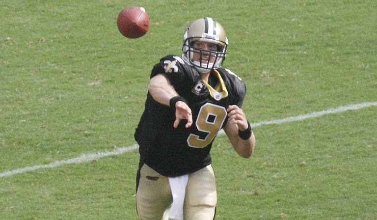 If Drew Brees stays healthy this season, the New Orleans Saints could have a chance to get to the playoffs. Photo courtesy DB King