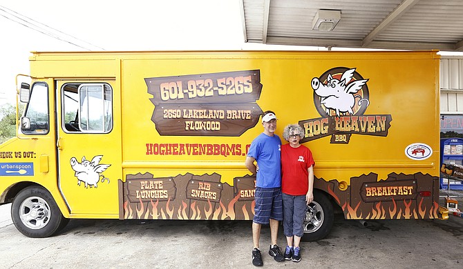Jeff Puckett and his wife, Marla, added the Hog Heaven BBQ food truck to their existing business in 2014.
