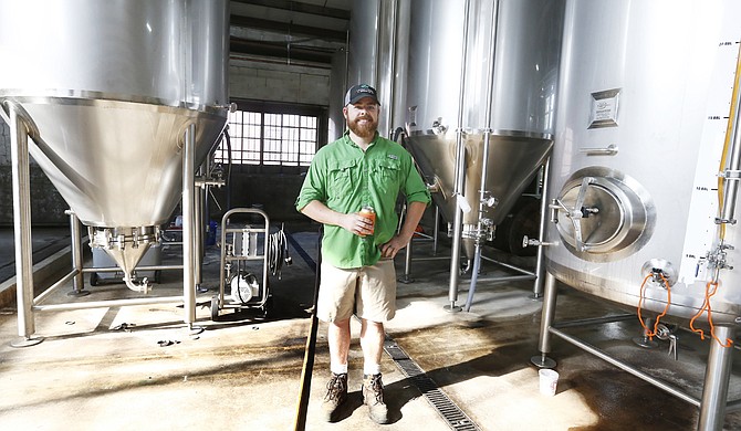 Brewmaster Lucas Simmons of Lucky Town Brewing Company