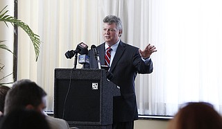 Jim Hood, the incumbent attorney general of Mississippi, is a longtime prosecutor hoping that his centrist politics and track record of advocating for the victims of crime—including domestic-violence victims—will usher him to a fourth term in office. He is Mississippi’s only statewide elected Democrat.