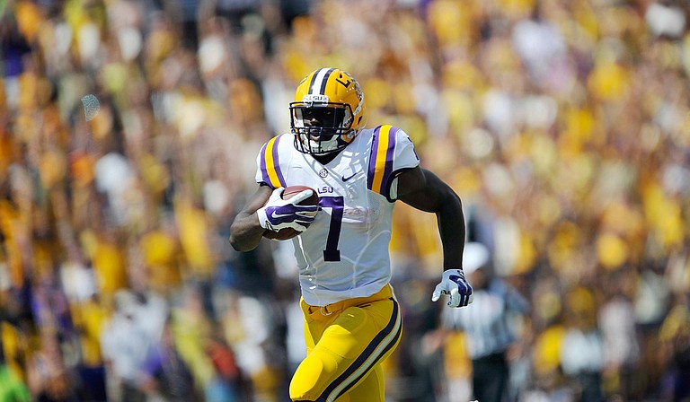 Louisiana State University running back Leonard Fournette may be ready for the NFL Draft, but removing the “three-year rule” could open the door for players who aren’t as well equipped. Photo courtesy LSU/Stephen Franz