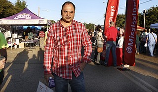 Democratic gubernatorial candidate Robert Gray said he believes Governor Phil Bryant is doing a poor job of running the state, and said he hopes voters watch the governor's commercials.