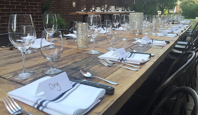 CAET Wine Bar hosts its supper clubs each month.