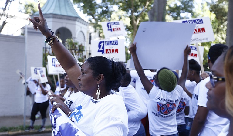 Sharon Brown is a longtime resident of Jackson, who recently filed an initiative to remove the Confederate battle flag and any other symbols of the Confederacy from the Mississippi state flag permanently.