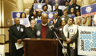 Bishop Joseph Campbell, the vice chair of the Mississippi Religious Leadership Conference board of directors, said he is in support of Initiative 42 to sever the ties of the school-to-prison pipeline.