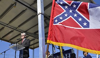 Last week, Gov. Phil Bryant said, "College students react a lot emotionally," in response to the University of Mississippi student senate's decision to bring down the state flag on campus, before the university administration confirmed their decision. Trip Burns/File Photo
