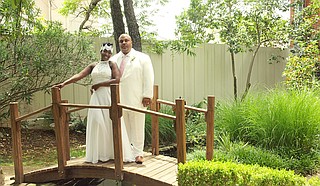 Lakeisha Marie Stewart (then Lakeisha Marie Alexander) married Walter Stewart Jr. in July 2015. Photo courtesy Zachary Robinson