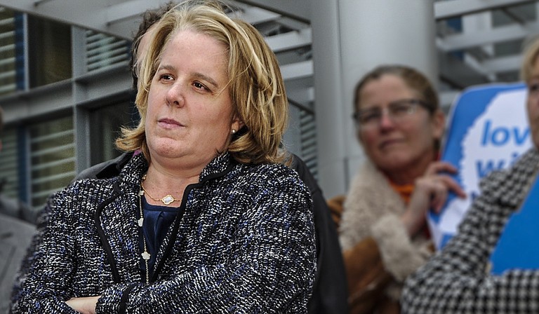 Roberta Kaplan, an attorney from New York City who litigated the U.S. Supreme Court case that struck down the Defense of Marriage Act case in 2013, is representing four Mississippi couples suing the attorney general, governor and MDHS over the state’s ban on same-sex adoption. Trip Burns/File Photo