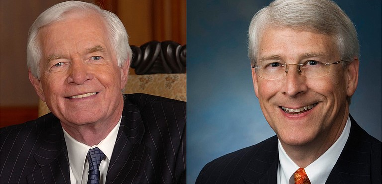 Mississippi Sens. Thad Cochran (left) and Roger Wicker (right) voted against a background check bill one day after a mass shooting left 14 dead in California. Photo courtesy U.S. House of Representatives