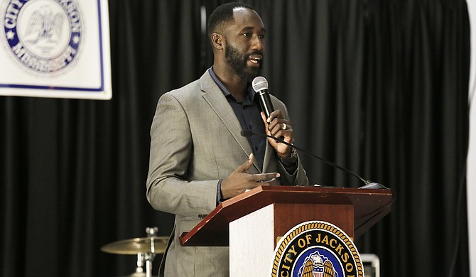 Mayor Tony Yarber, speaking at the now-annual Doing Business With the City event at the Jackson Convention Complex, announced what he is calling a side-lot program called Neighbors First.